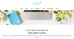 Desktop Screenshot of newbloommedia.com